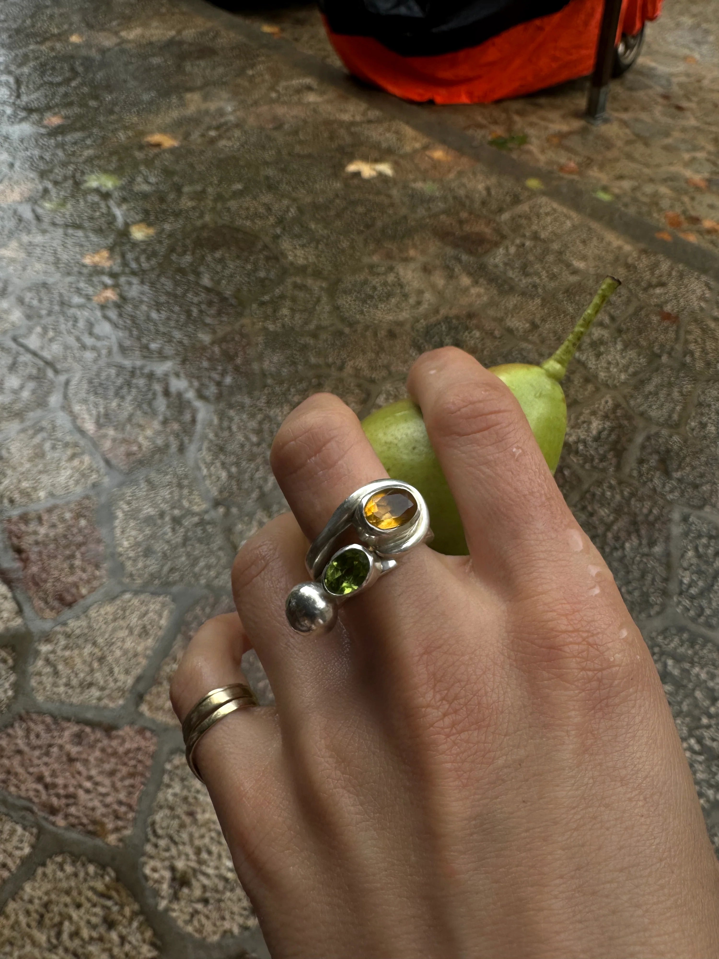 CURVA – Orange Citrine